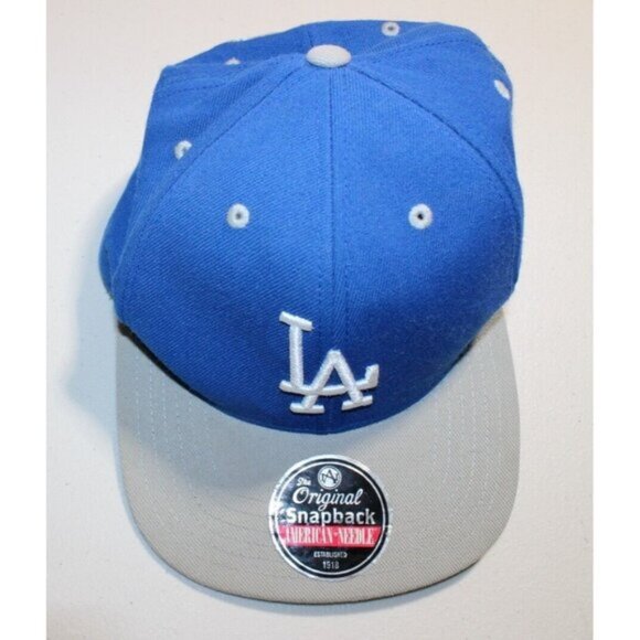 MLB Los Angeles Dodgers Snapback Hat Cap One Size American Needle Cooperstown - Picture 1 of 9